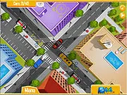 Play Traffic Hazard free online game - Control car traffic at a city intersection to prevent crashes