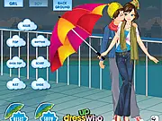 Play Sweet November Date free online dress up game, styling a couple for a romantic autumn date, fashion game