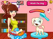 Puppy Beauty Spa free online pet care and grooming game