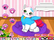 So Cute Kitty free online game, dress up and give a makeover to the pretty pussycat on PlayArcadeHub