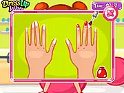 Screenshot of Emma's Gym, a slacking game where a woman secretly uses her phone while her trainer isn't looking.