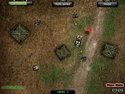 Guns of Apocalypse free online shooter game where humans fight robot invaders in guerilla warfare