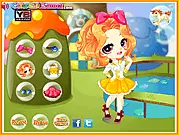 Play My Dream Unicorn free online game, dress-up girl with magic unicorn, fantasy fashion game, PlayArcadeHub