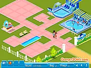 Play New Island Dolphin Park free online, manage dolphin show game, feed dolphins and upgrade park, PlayArcadeHub
