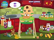 Play Happy Baby Flash online free baby care game, feeding and dressing the cutest baby on PlayArcadeHub, virtual pet simulation