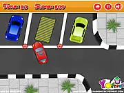 Play Party Time Parking online free car game, luxury sports car in a crowded parking lot, expert driving skill challenge