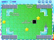 Screenshot of the Free Jelly Puzzle game showing colorful jelly liquid flowing through a network of pipes near various obstacles like a bomb and a saw