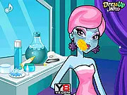 Abbey Bominable Icy Makeover Monster High free online game