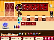 Screenshot of the Marina's Jewelry shop management free online game