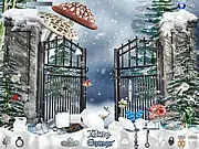 The Snowy Day hidden object game free online spot the differences winter puzzle