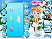 Play Winter Fairy Doll dress up game online free, fairy doll in winter chic outfit, styling a fairy doll for skiing and snow activities