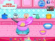Double Gingerbread Men game screenshot, decorating baked gingerbread men cookies with icing and candy, play free cooking game online