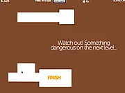 Maze Evolution online game screenshot, cursor navigating a narrow winding path in a maze, free cursor precision challenge game