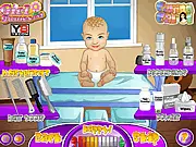 Play Caring Carol - Baby Boy free online care game, bath, groom, and dress up the baby