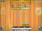 Rats Invasion free online physics puzzle game where a player uses a smoke bomb to eliminate rats from a room
