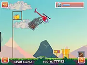 Play Helicopter Carrier Simulator Free Online, Transport Goods with a Hook, Precision Flying Game