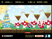Play Attack of the Cake Munchers free online arcade game, showing traps defending a cake from monster armies.