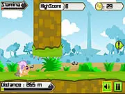 Run Qambinx Run game, free online runner, demon escape game, play endless runner on PlayArcadeHub