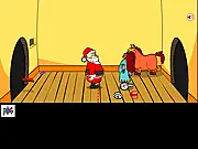 Play Santa Claus Saw Game free, Christmas escape game with Santa Claus and Pigsaw