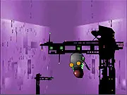 Terrain Chapter 3 – space exploration game where you fly a stolen alien ship through rock cliffs and futuristic buildings
