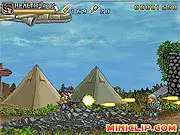 Battle of Britain Commando Online action game screenshot – shooting enemies in WWII setting
