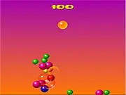 Blobs Flash free online game: colorful blobs moving towards the top of the screen
