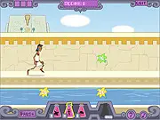 The Emperor's Mad Dash free online game screenshot, endless runner featuring an Emperor character running and jumping to save his kingdom.