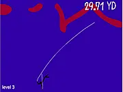 Playing Double Wires free online game swinging with two grappling hooks