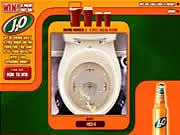J2O Game Online skill challenge screenshot – aim carefully to avoid splashing