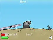 Dry Fire game, stick shooter, turret defense game