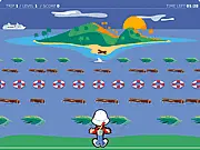 Screenshot of the Island Hop puzzle adventure game