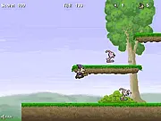 Play Happy Heks free online side-scrolling action adventure game screenshot