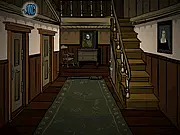 Covert Front spy adventure game screenshot showing Agent Kara in a secret location during an alternate World War I setting. Play the free online spy game.