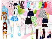 Teen Fashion Dress Up free online styling game screenshot of a stylish outfit
