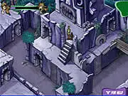 Scooby Doo Terror in Tikal free online game screen showing Scooby and Shaggy in a spooky temple ruin
