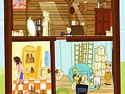 Billy Bob Court Case hidden object game screenshot, lawyer finding clues, court room puzzle free online game on PlayArcadeHub