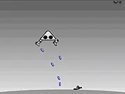 Ragdoll Invaders game, alien shooter, space defense game