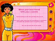 Play Totally Spies Are You Totally Spy personality quiz game free online
