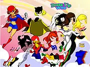 Super Girl Dress Up game, superhero fashion, dress-up game