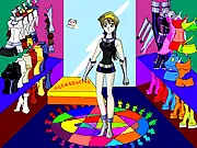 Yu-Gi-Oh GX Dress The Duelist free online dress up game, customizing the anime character with clothes and accessories