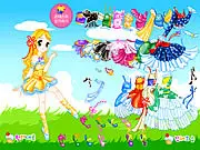 Little Sweetheart dress up game screenshot, free online girl game, play princess styling