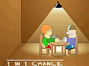 Battle For Next Shot game screenshot, high stakes duel, play free online survival game, Rock Paper Scissors gun game