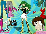 Lum Anime Dress Up free online game featuring the character Lum Invader from Urusei Yatsura on PlayArcadeHub