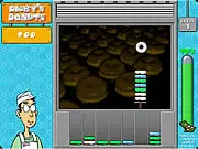 Screenshot of Digby's Donut arcade game, catching and stacking colored donuts, fast-paced free online game