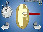 Play Potato Peel speed challenge game free online