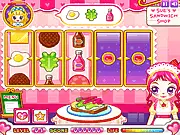 Sue's Sandwich Shop free online cooking game, making delicious sandwiches, time management game, playing as Sue.
