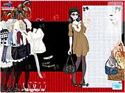 Fashion dress-up game character selecting clothes, Best Suitable for Her online game screenshot, play free styling game
