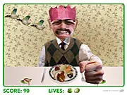 Attack of the Sprouts, Christmas Food Defense Game
