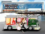 Black Spike free online action game destroy a truck time limit