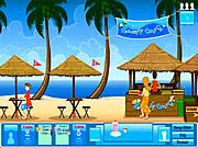 Beach Cafe time management game, serving customers at a seaside restaurant, free online service simulation